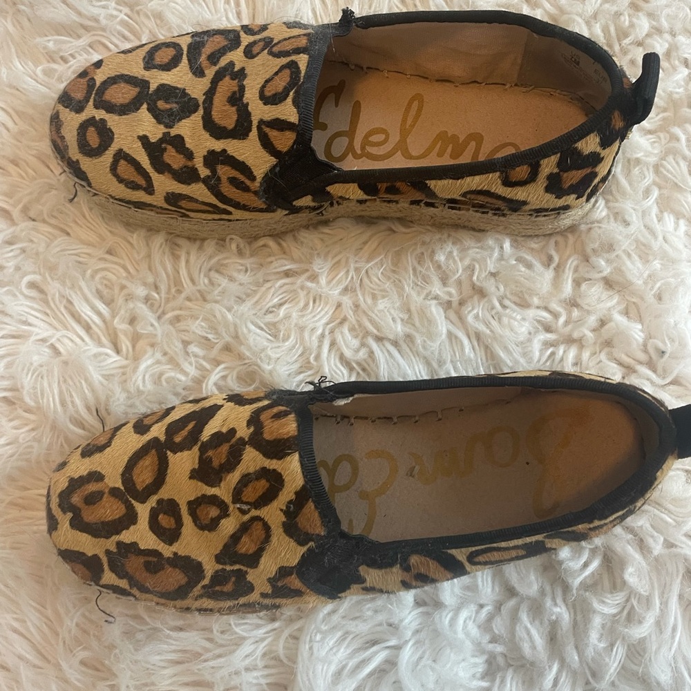 Sam Edelman Slip On Platform Espadrille Cheetah P… - image 3